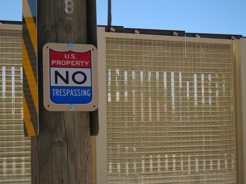 No Trespassing