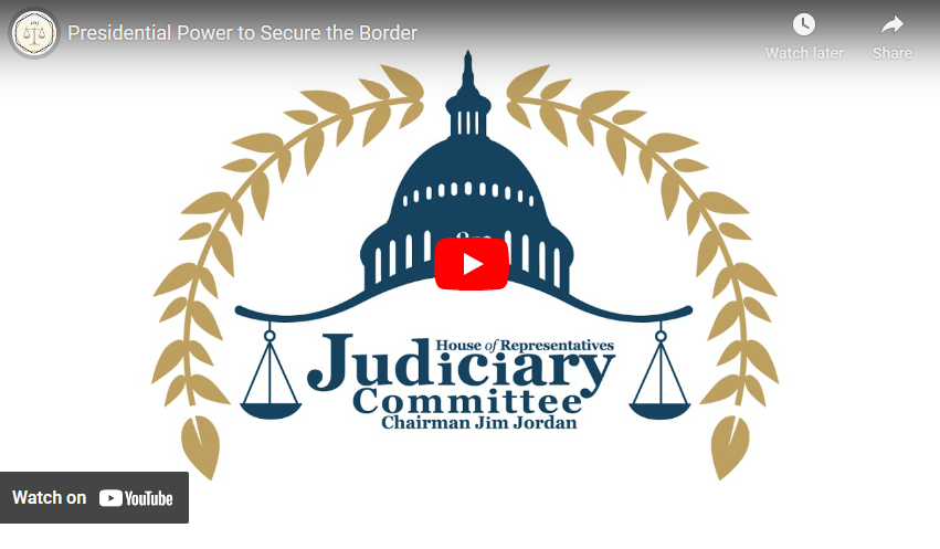 Presidential Power to Secure the Border
