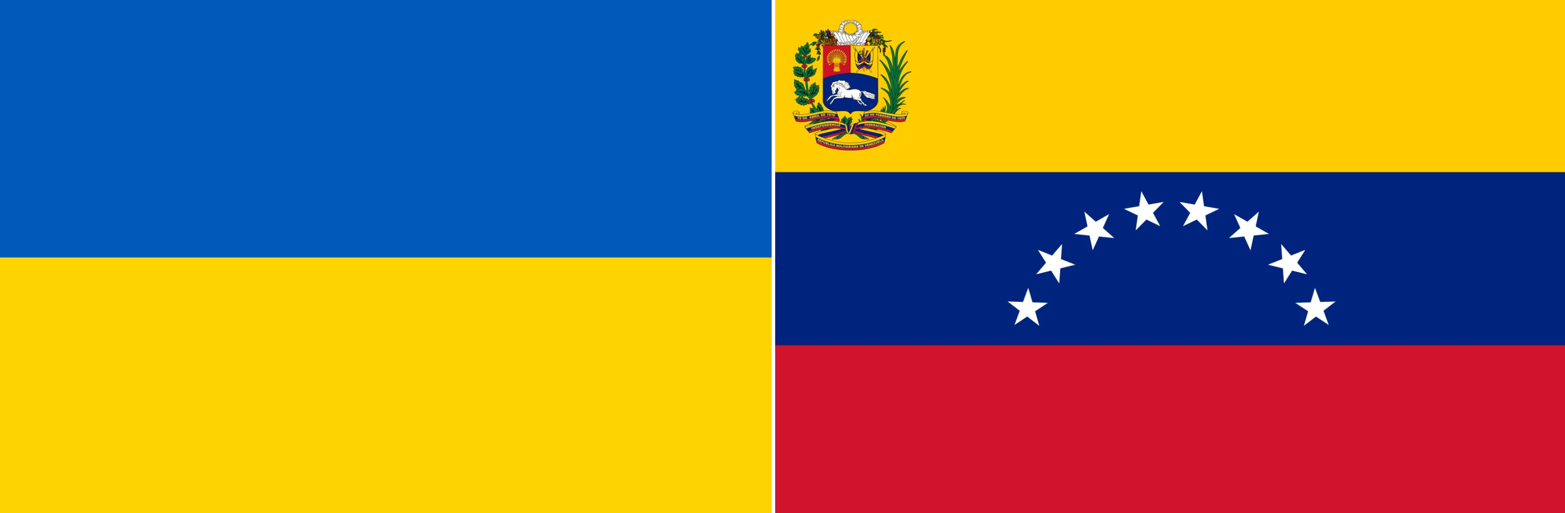 UKR-Venez-flags