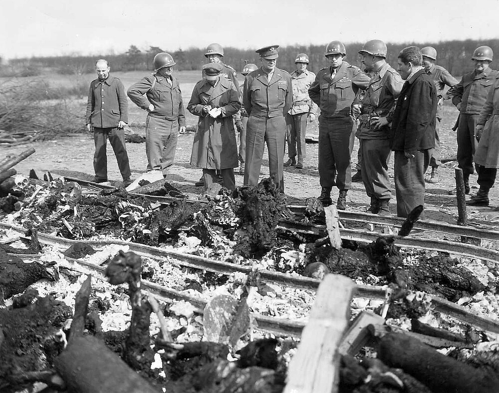 Ike at Ohrdruf